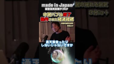 中国バブルは終了です。操作された経済指標【切り抜き】　#hiroyuki #ひろゆき #２ちゃんねる #切り抜き #笑壺 ＃知識 #知恵 #趣味 #客観