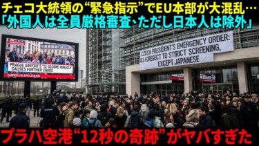 【海外の反応】EUが騒然…なぜチェコは「日本人だけ12秒」で空港を通したのか？誰も知らなかった信頼の理由｜AI物語