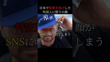 この顔に御用心！　#日本 #観光 #海外の反応 #旅行 #落書き