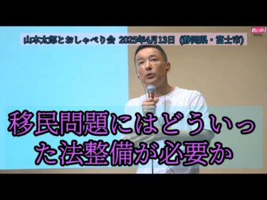 移民問題にはどういった法整備が必要か #れいわ新選組 #山本太郎