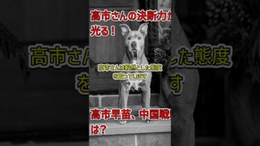 高市早苗が語る！日本の外交戦略と安全保障 #高市早苗 #中国情勢 #安全保障