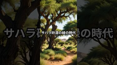 #サハラ砂漠 #古代史 #気候変動 #地球の歴史 #世界の不思議