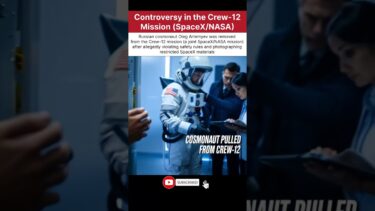 SPACE DRAMA: Russian Cosmonaut Removed from SpaceX Mission! #spacex #iss