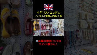 インド系の移民によってイギリス人が消えたロンドン市街#移民 #移民問題  #イギリス #ロンドン