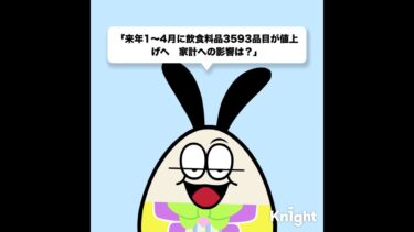 #値上げ#食品値上げ#物価高#家計#食費#生活ニュース#経済ニュース#インフレ#節約#暮らし#最新情報#1分解説