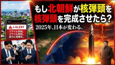 【再現】もし北朝鮮がICBM+核弾頭を完成させたら日本はどうなるのか…