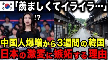 【海外の反応】「日本から奪えたと思っていたのに…」  中国人観光客が爆増した韓国の意外な本音【日本のあれこれ】