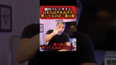 【新着】細川バレンタイン　移民問題も声を上げない日本人が一番悪い　#政治 #外国人問題 #減税日本 #移民問題 #税金 #自民党 #日本 #細川バレンタイン