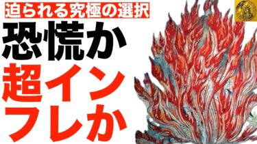 恐慌か、超インフレか／米経済と資産防衛