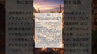 アムネスティ、イスラエル・パレスチナ紛争における国際司法の役割を強調｜Amnesty International｜2025/12/11｜中東情勢