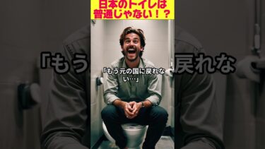 【海外の反応】日本のトイレが異次元過ぎると海外で話題！？ #cover #トイレ #ニュース