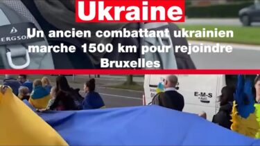 Ukraine : un ancien combattant marche 1500 km pour rejoindre Bruxelles • RFI
