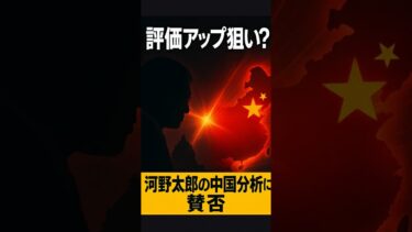 河野太郎、中国分析で評価回復？「日本カード不要」発言に賛否噴出