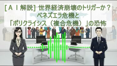世界経済崩壊のトリガーか？ ベネズエラ危機と「ポリクライシス（複合危機）」の恐怖【AI解説】