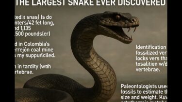 1トンの大蛇ティタノボア――気候が生んだ史上最大のヘビ」