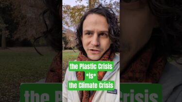 plastics cause climate crisis cause plastic crisis… #climatechange #science