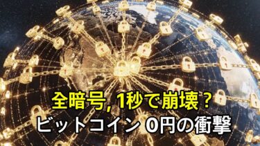 量子コンピュータがもたらす危険な未来：全ての暗号が1秒で破られる日