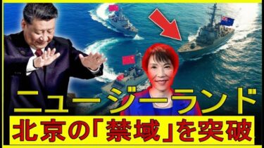 【緊急解説】衝撃：ニュージーランド艦、対中「七隻包囲」に単艦挑戦――海上で台湾艦と電撃遭遇！