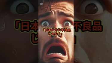 「日本のそれ不良品じゃね！」#海外の反応 #スカッと感動