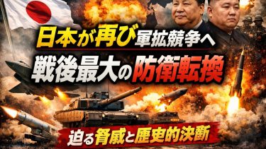 日本が再び軍拡競争へ ― 第二次世界大戦後最大の防衛転換が世界を揺るがす