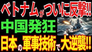 ベトナムが中国に反撃開始！日本の軍事技術で怒涛の大逆襲！
