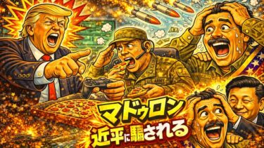 【衝撃】マドゥロ、中国製“最強防空”を信じた結果…#国際ニュース#政治風刺#中国製#防空システム#マドゥロ#トランプ#習近平#世界情勢#ニュースをわかりやすく