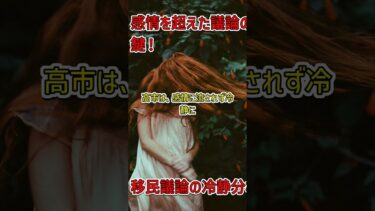 移民議論の感情 vs 冷静分析 #移民問題 #高市早苗