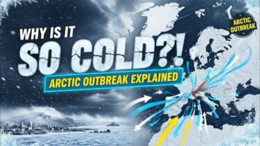 Why Is It SO COLD? Arctic Outbreak Explained for Northern Europe!