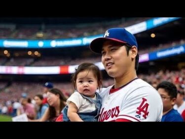 大谷翔平と娘のツーショットが世界トレンド1位に