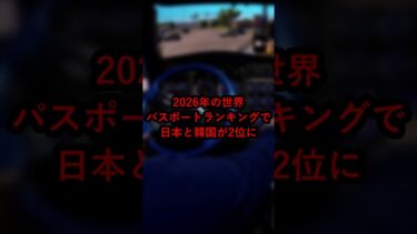 【海外の反応】「世界最強クラスのパスポートなのに…なぜ日本人は海外に行かないのか？」#海外の反応 #日本 #日本人 #パスポート #海外旅行 #円安 #政治