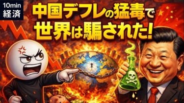 【世界経済の黒幕】世界が気づいた『猛毒』の正体｜中国が30年輸出し続けた「デフレ」が終焉？！ #経済 #株価 #ニュース