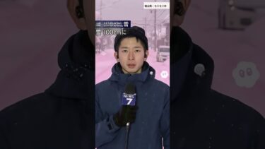 【異常気象】1日で積雪100cm…しかし雪の色が違う #生成ai #shorts