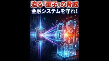 量子の脅威から金融システムを守れ！ #ポスト量子暗号 #耐量子暗号 #金融セクター #セキュリティ #量子コンピュータ