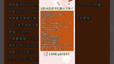 2月19日までに買い入れる#日本株, #株式投資, #日経平均, #投資, #株, #株トレード, #株初心者, #株分析, #株価, #日経225,