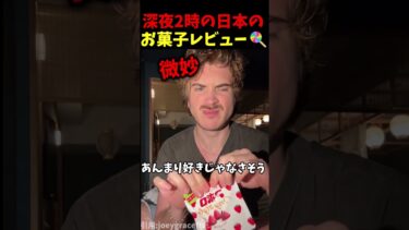 日本のお菓子レビュー #speed  #世界の反応 #shorts #海外 #food #料理