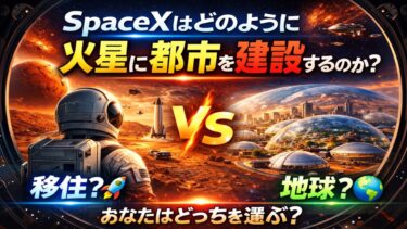 SpaceXはどのように火星に都市を建設するのか