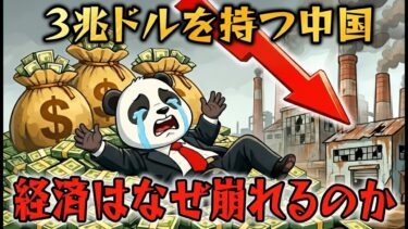 【中国経済】中国経済危機の真実！3兆ドル外貨準備が効かない不動産バブル崩壊の恐怖