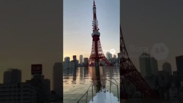 地球温暖化により水没した東京を見に行くヒカキンさん #ヒカマニ #東京 #地球温暖化 #東京湾 #伸びろ