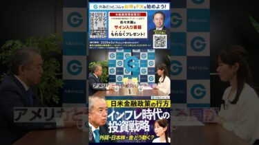 【ドル円予想】日米金融政策の行方とインフレ時代の外貨投資・日本株・ゴールド投資戦略｜佐々木融【FX/為替】
