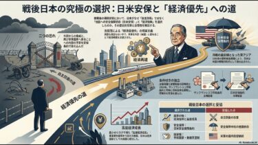 【日米安全保障条約】なぜ日本は「守ってもらう国」になる道を選んだのか
