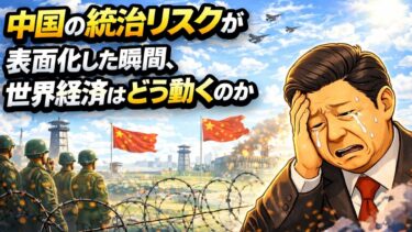中国の統治リスクが表面化した瞬間、世界経済はどう動くのか