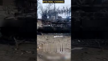 دبابة أوكرانية تتحول الى صندوق من الدخان #ukraine #russia #saudiarabia