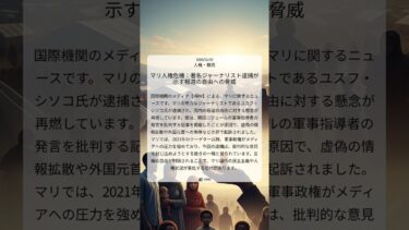 マリ人権危機：著名ジャーナリスト逮捕が示す報道の自由への脅威｜HRW｜2026/02/09｜人権・難民
