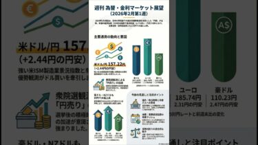 金利為替動向2026年1月30日〜2月6日