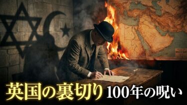 100年の惨劇、始まりは英国の嘘。中東戦争の真実がエグすぎる