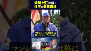 規制ゼロが招く住宅の価格崩壊 #平井宏治 #経済安全保障 #日本保守党 #百田尚樹
