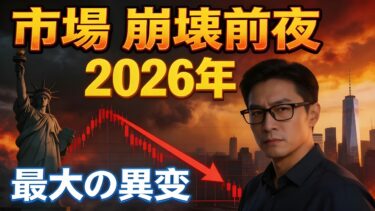 2026年 株式市場に起きる 恐ろしい真実
