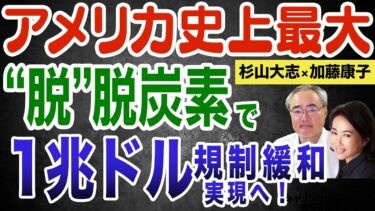 杉山大志×加藤康子②◆「脱」脱炭素法を高市政権に提言！アメリカは1兆ドルの規制緩和！トランプ政権のエネルギー政策は極めて現実的！