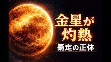 金星の暴走温室効果なぜ？460度の謎7因子