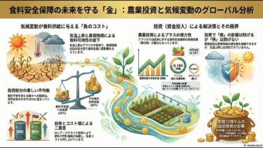 食料安全保障：気候変動との綱引き